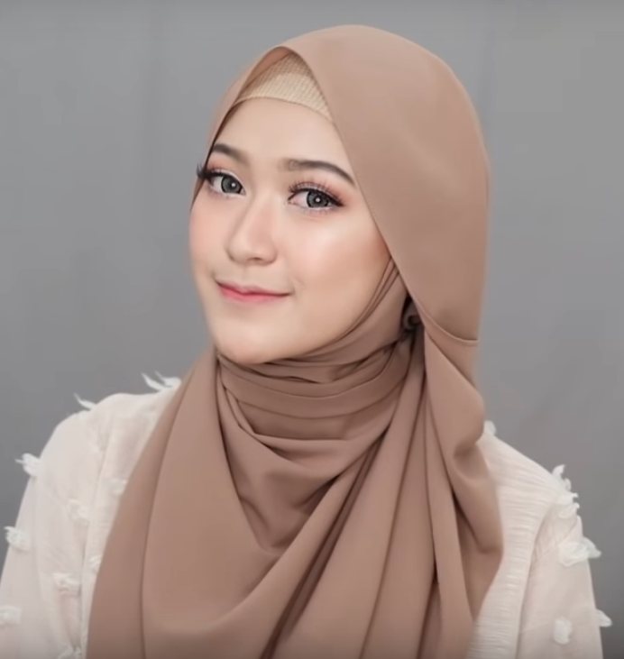 4 Style Tutorial Hijab Pashmina Simple | Lara Hijab