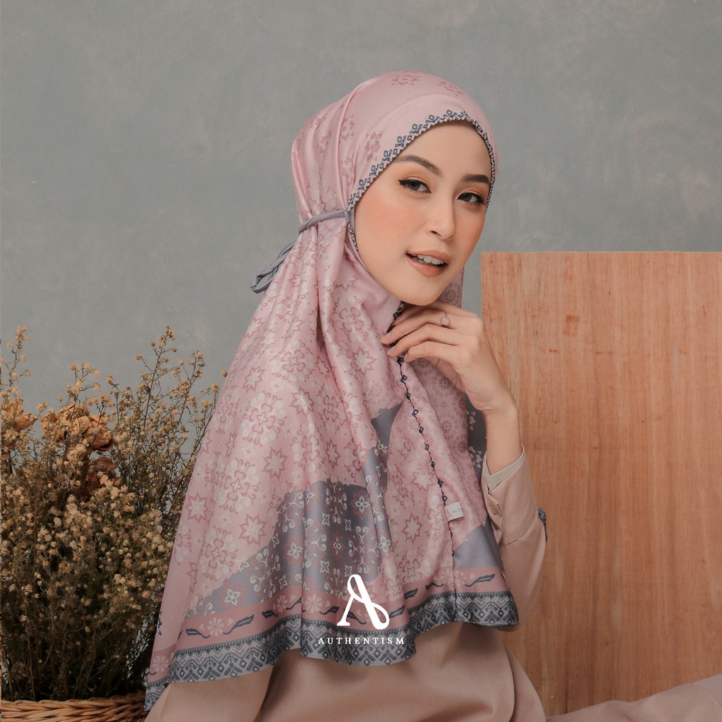 jilbab instan kekinian 2022 - batik